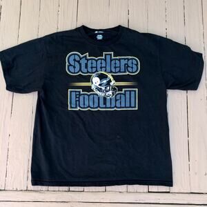 Pittsburgh Steelers Football Black "Steelers Wave That Towel” Men’s XL T-Shirt